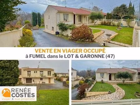 viager occupé - f88 ans - fumel (47500)