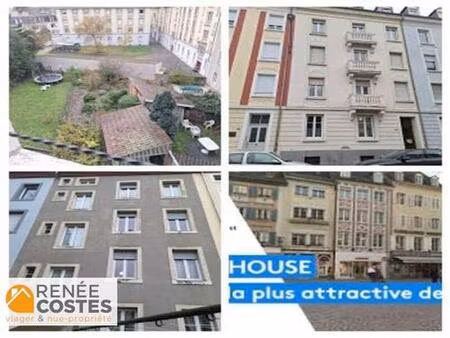 vente en nue propriété - f77-h81 ans - mulhouse (68200)