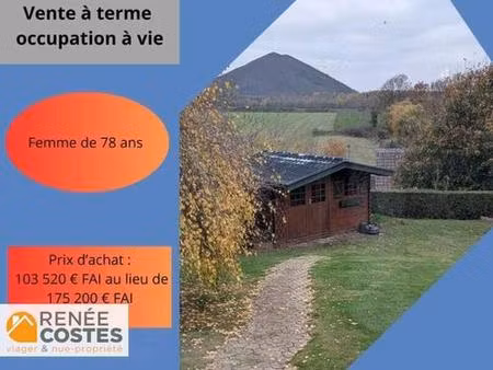 viager occupé - f79 ans - ruitz (62620)
