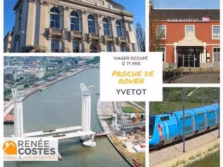 viager occupé - f71 ans - ste marie des champs (76190)