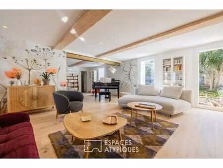 lumineuse et élégante maison  véritable invitation à la douceur