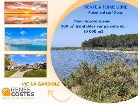 vente à terme libre sur 180 mois - vic la gardiole (34110)