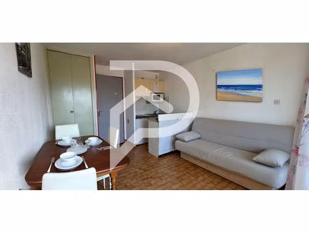 vente appartement 1 pièces 24m2 le grau-du-roi 30240 - 89000 € - surface privée