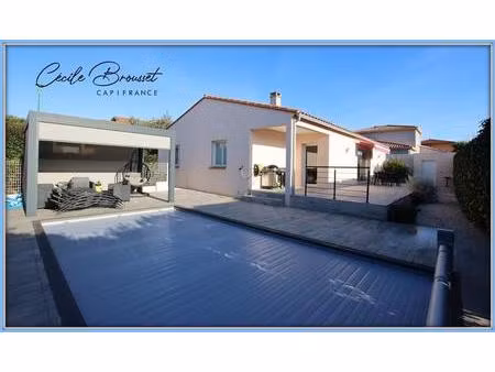 maison plain-pied  4 faces  sur 553m2 de parcelle  à vendre 4 pièces banyuls dels aspres..