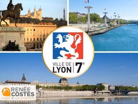 vente à terme occupée sur 84 mois - lyon (69007)