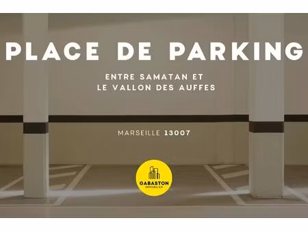 place de parking i vallon des auffes  7ème marseille