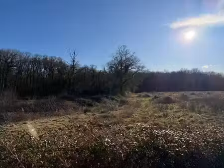 terrain de loisirs de 12245 m² à saint sever non constructible