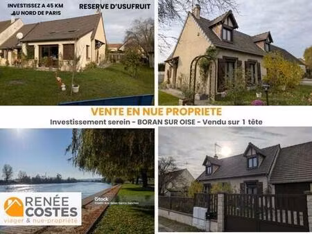 vente en nue propriété - f79 ans - boran sur oise (60820)