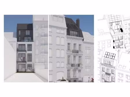 immeuble de rapport à vendre à rue du cornet 53 etterbeek (vbd77862)