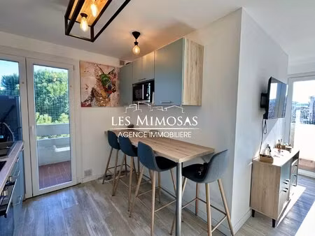 frejus plage  studio / petit 2 pièces de 28m² + cave