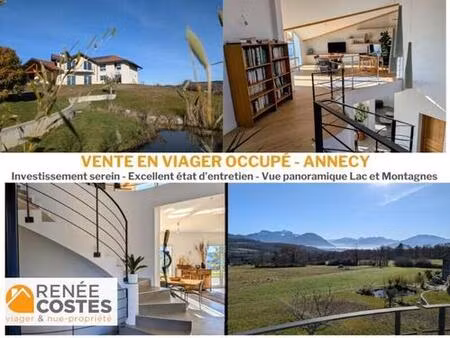 vente en nue propriété - h76 ans - cuvat (74350)