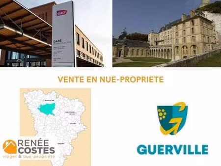 vente en nue propriété - h69 ans - guerville (78930)