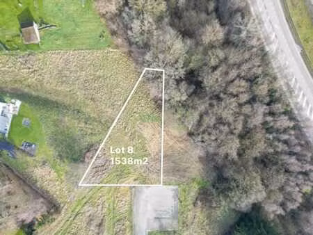 terrain de 1538m² à bâtir à villers-le-bouillet!