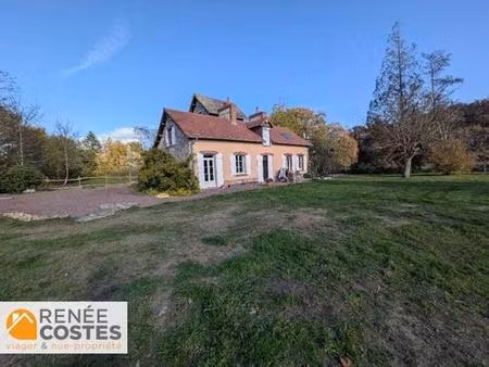 vente en nue propriété - h63 ans - millieres (50190)