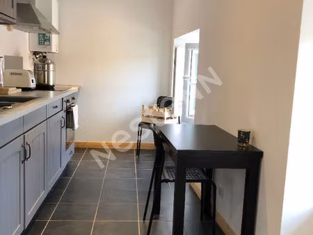 studio meublé en mezzanine  immeuble plein centre yssingeaux