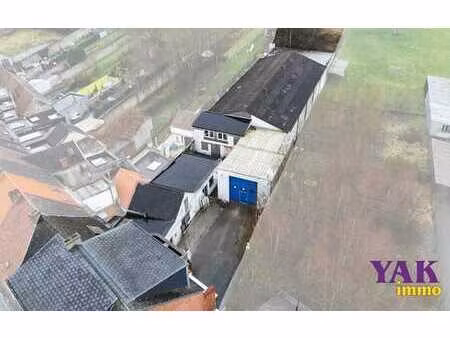 ensemble immobilier avec   entrepôt  local commercial et bur