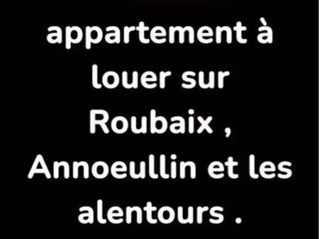 appartement en location