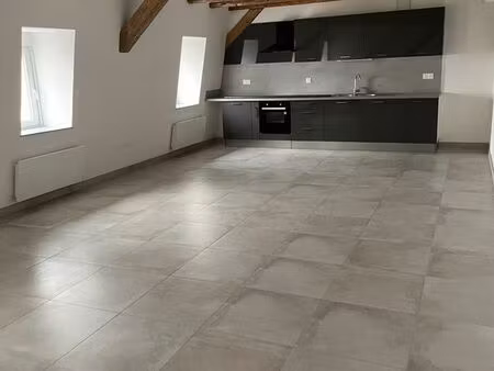 lumineux duplex 90 m2 - 5 p - à masevaux
