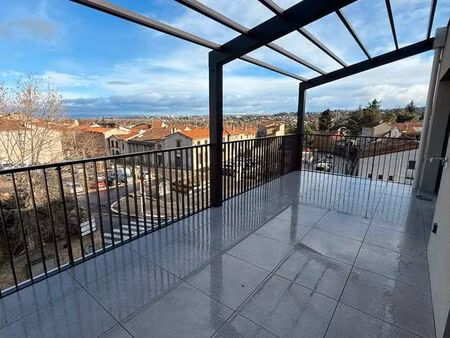 appartement t2 de standing avec grande terrasse – résidence cosy life  saint-just-saint-ra