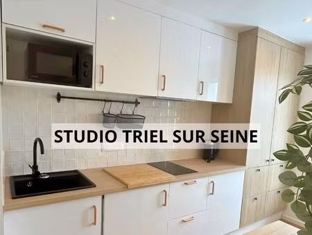 charmant studio meublé triel sur seine