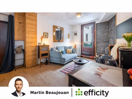 vente appartement 3 pièces 42.8 m² à les houches (74310)  299 500 €