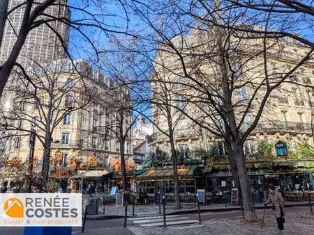 vente à terme occupée sur 0 mois - paris (75014)