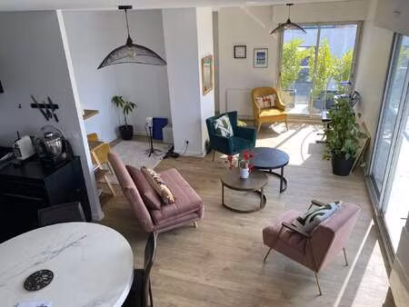 vente appartement 3 pièces à nantes cité des congrès (44000) : à vendre 3 pièces / 75m² na