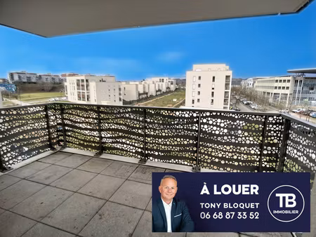 appartement t3 avec terrasse et garage en sous-sol