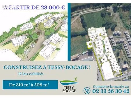 parcelles dans lotissement