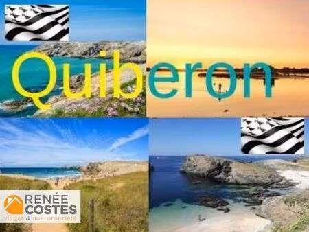 viager occupé - f78 ans - quiberon (56170)