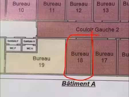 location local d’activités 22 m²