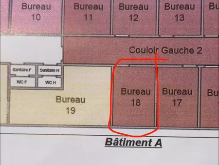 location commerce 22 m² à morangis (91420)