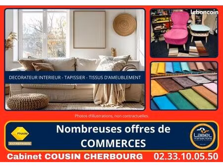 fonds de commerce décoration 80 m²