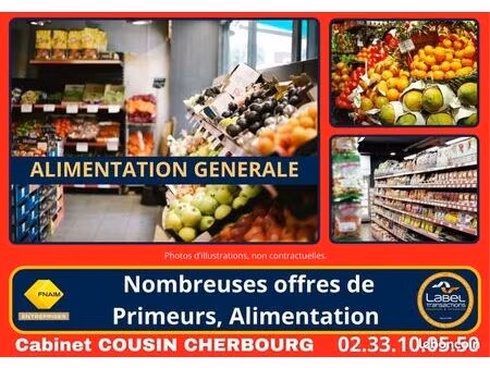 fonds de commerce épicerie  alimentation 200 m²