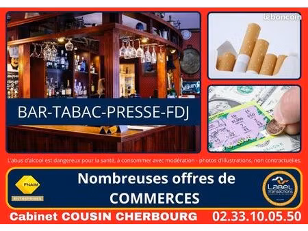 fonds de commerce bar 80 m²