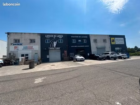 local 290 m2 - zi les paluds - emplacement 1er choix