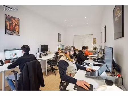 bureau privé – 22 m² – 8 postes – vieux-port (marseille)