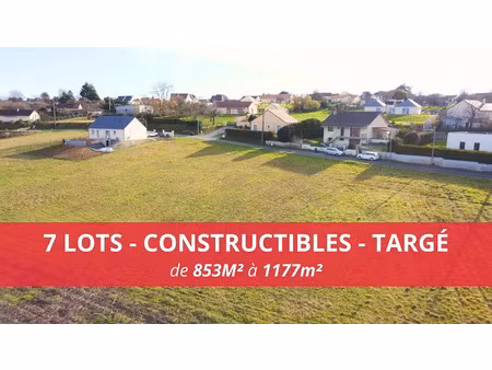 vente terrain 853 m² à chatellerault (86100)  29 850 €