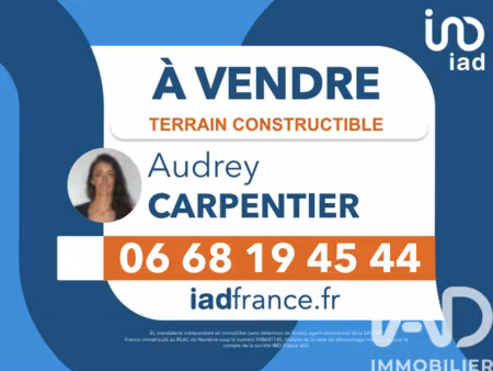 vente terrain 1738 m² sarcelles (95200)