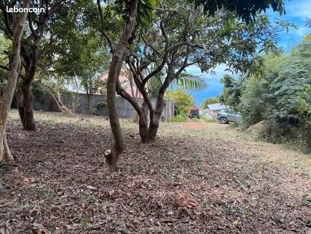 les avirons - belle parcelle – vue mer – secteur recherché