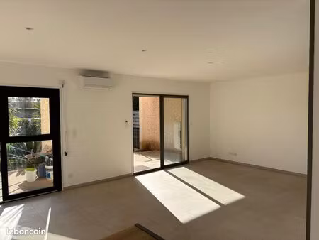 appartement neuf  t3 avec jardin privatif  proche rond point cuir center  résidence scando