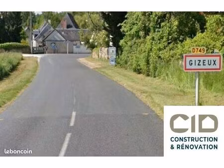 terrain 570 m² gizeux