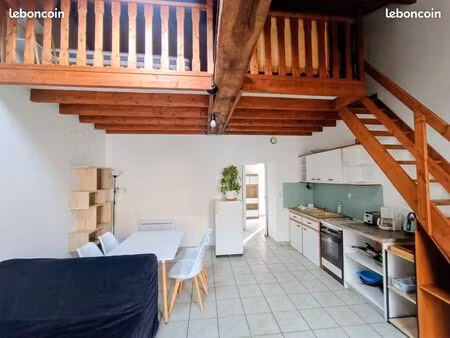 maison meublée 35 m² – environnement calme – 10mn bressuire