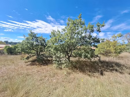 vente terrain 1512 m² à régusse (83630)  125 000 €