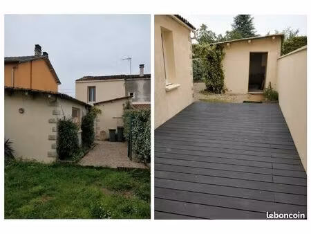 location meublée niort t3 avec jardin