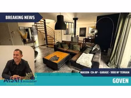 vente maison à bourgbarré (35230) : à vendre / 134m² bourgbarré