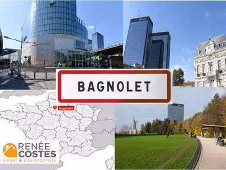 vente à terme occupée sur 96 mois - bagnolet (93170)