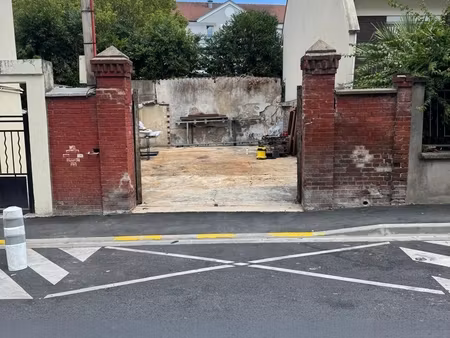 vente terrain à bâtir 89 m²