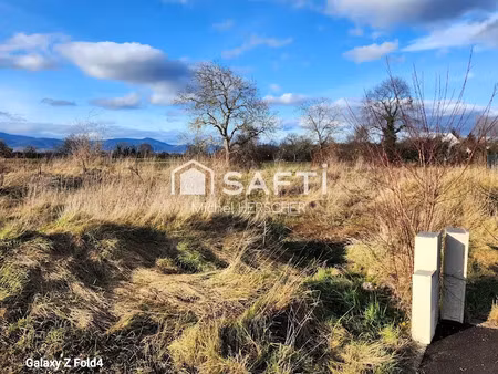 vente terrain 700 m² à porte du ried (68320)  218 000 €