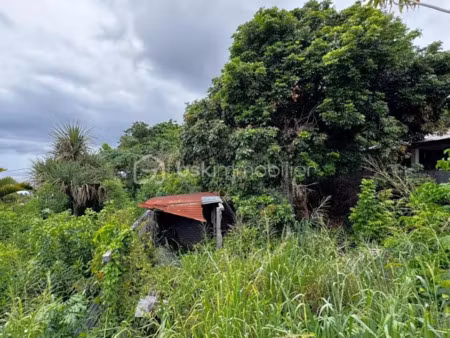 vente terrain 1018 m² à le piton saint leu (97424)  375 000 €